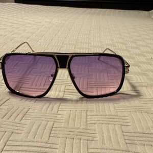 Stylish Purple Sunglasses